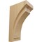 Ekena Millwork 4"W x 5 3/4"D x 10"H Medium Felix Wood Corbel, Cherry CORW04X05X10FECH - alternate 1